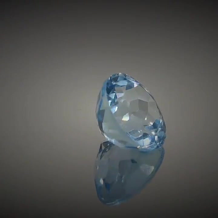 5.22ct Round Cut Sky Blue Topaz - Premium Jewelry from Dazzling Delights - Just $46.95! Shop now at Dazzling Delights