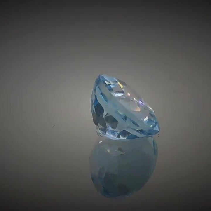 5.22ct Round Cut Sky Blue Topaz - Premium Jewelry from Dazzling Delights - Just $46.95! Shop now at Dazzling Delights