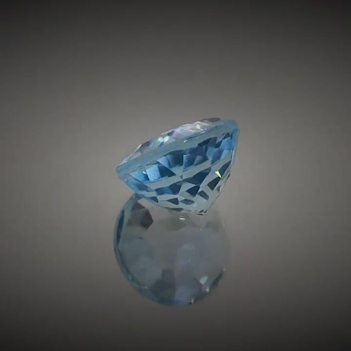 5.22ct Round Cut Sky Blue Topaz - Premium Jewelry from Dazzling Delights - Just $46.95! Shop now at Dazzling Delights