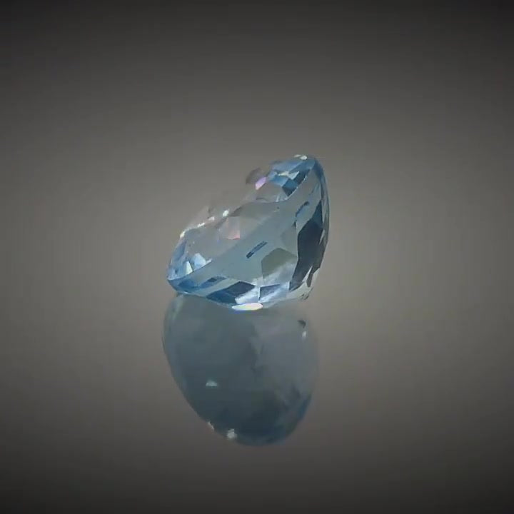 5.22ct Round Cut Sky Blue Topaz - Premium Jewelry from Dazzling Delights - Just $46.95! Shop now at Dazzling Delights