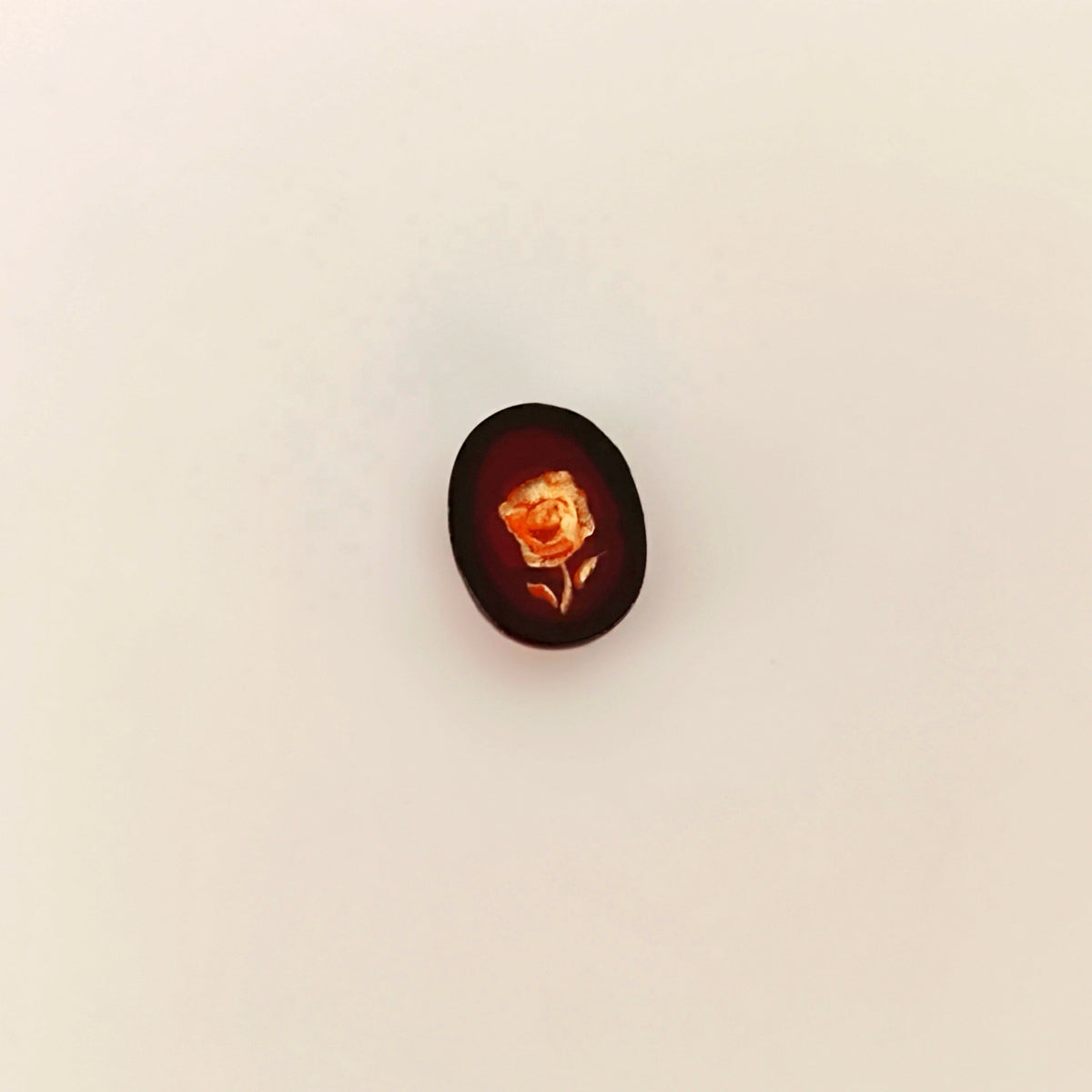 Beautifully Carved Amber Oval Cabochon - Premium Jewelry from Dazzling Delights - Just $28.95! Shop now at Dazzling Delights