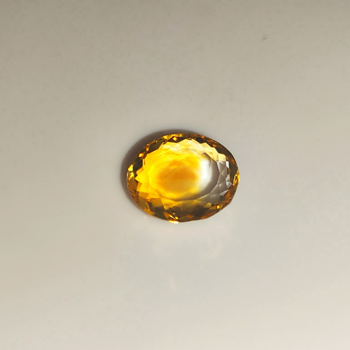 5.83ct Oval Cut Two-Tone Citrine - Premium Jewelry from Dazzling Delights - Just $40.95! Shop now at Dazzling Delights