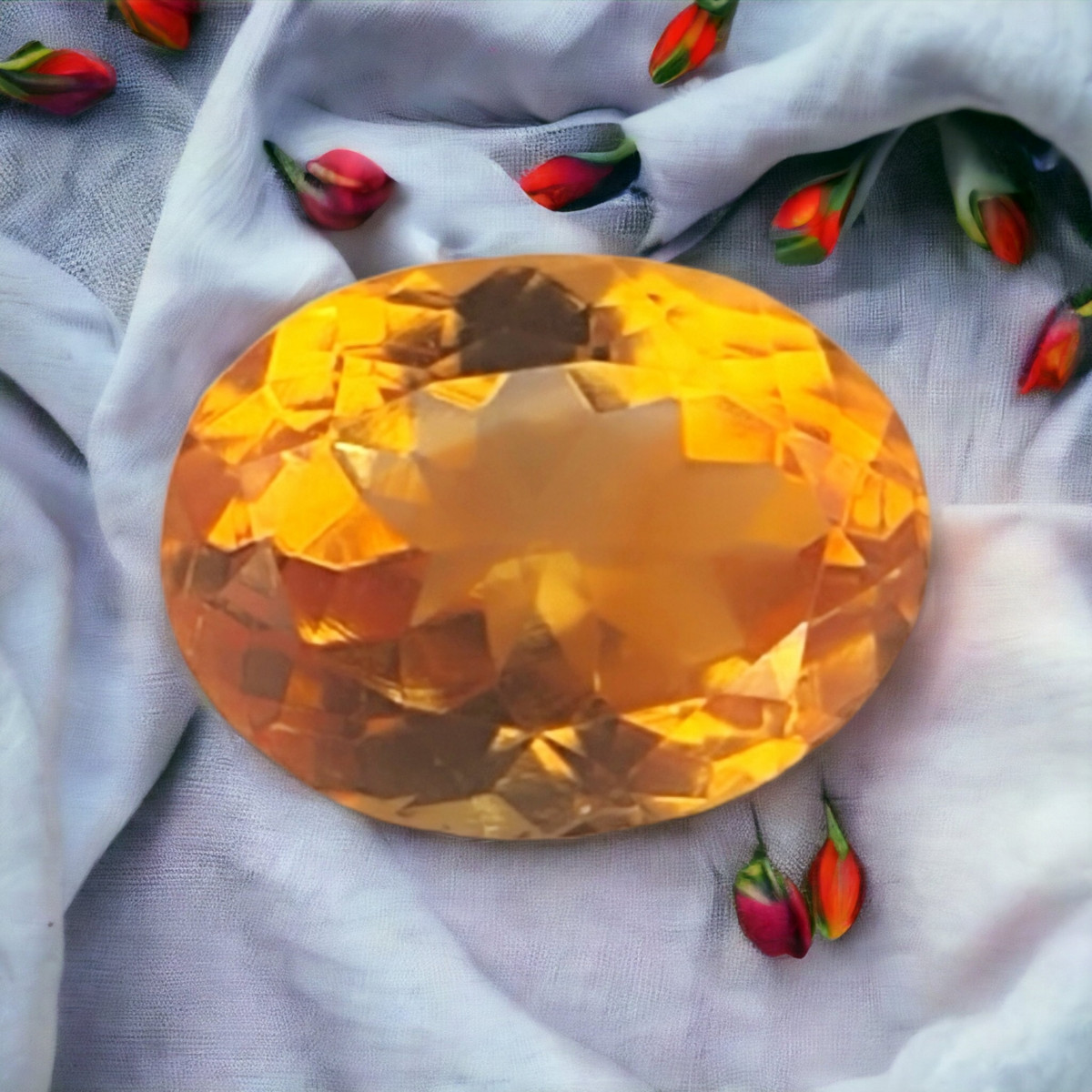4.23ct Oval Cut Citrine - Premium Jewelry from Dazzling Delights - Just $51.95! Shop now at Dazzling Delights