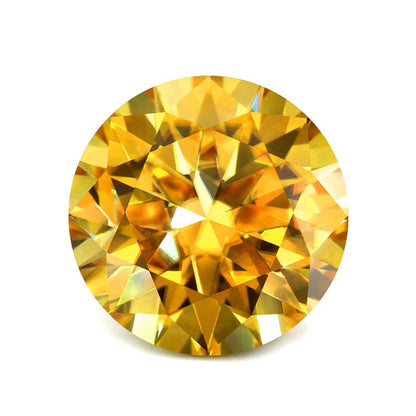 Vivid Champagne Moissanites - Premium Jewelry from Dazzling Delights - Just $85.95! Shop now at Dazzling Delights